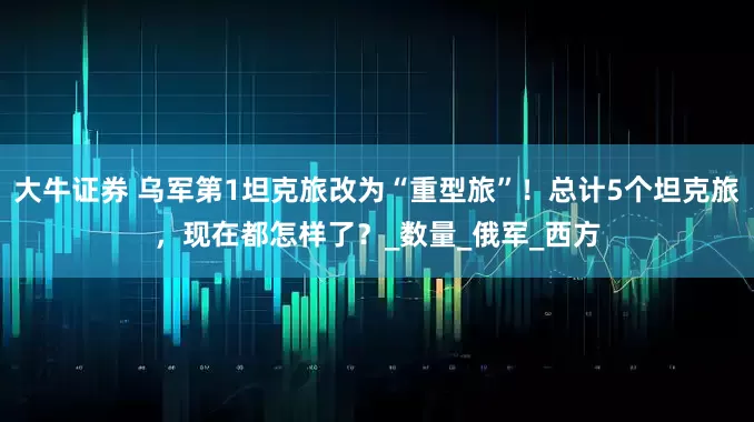 大牛证券 乌军第1坦克旅改为“重型旅”！总计5个坦克旅，现在都怎样了？_数量_俄军_西方